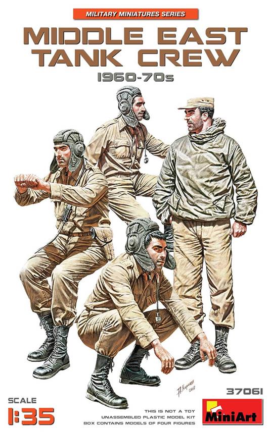 1/35 Middle East Tank Crew 1960-70s (MA37061)
