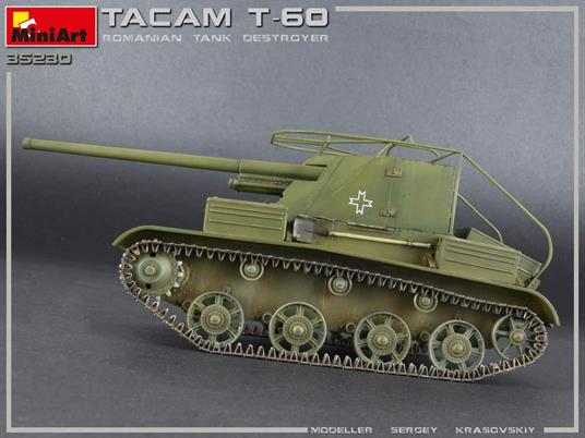Tacam T-60 Romanian Tank Destroyer. Interior Kit Scala 1/35 (MA35230) - 4