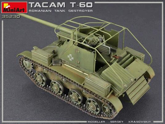 Tacam T-60 Romanian Tank Destroyer. Interior Kit Scala 1/35 (MA35230) - 5