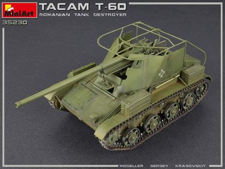 Tacam T-60 Romanian Tank Destroyer. Interior Kit Scala 1/35 (MA35230) - 6