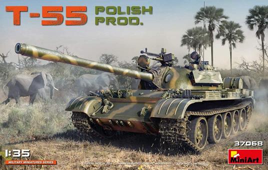 T-55 Polish Prod. Scala 1/35 (MA37068)