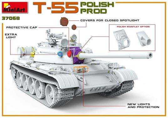 T-55 Polish Prod. Scala 1/35 (MA37068) - 4