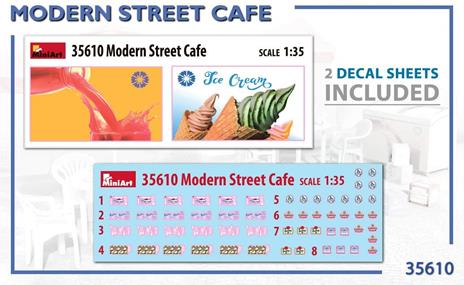 Modern Street Cafe Scala 1/35 (MA35610) - 3