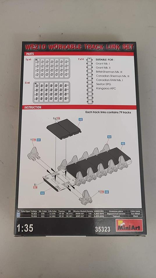 We210 Workable Track Link Set Scala 1/35 (MA35323) - 6