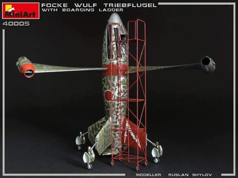 Fw Triebflugel With Boarding Ladder Scala 1/35 (MA40005) - 3