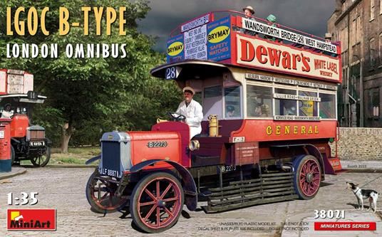 Lgoc B-Type London Omnibus Scala 1/35 (MA38021)