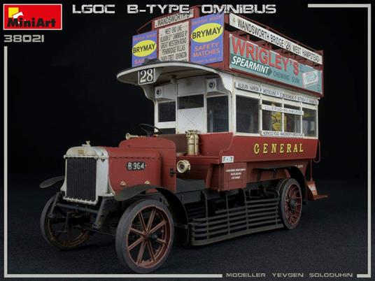 Lgoc B-Type London Omnibus Scala 1/35 (MA38021) - 2