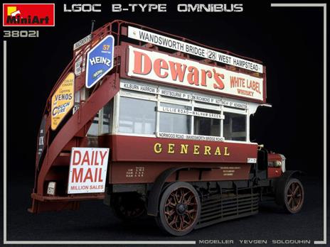 Lgoc B-Type London Omnibus Scala 1/35 (MA38021) - 3