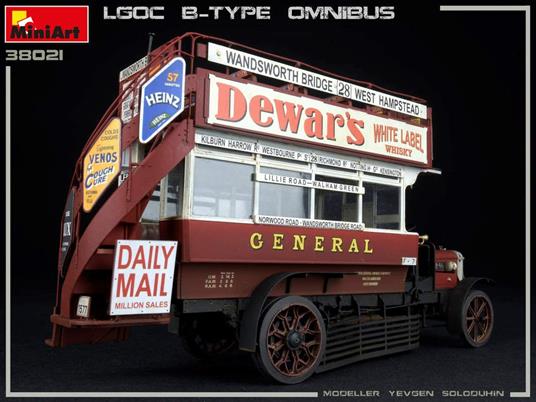 Lgoc B-Type London Omnibus Scala 1/35 (MA38021) - 3