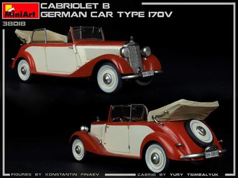 Cabriolet B German Car Type 170v Scala 1/35 (MA38018) - 6