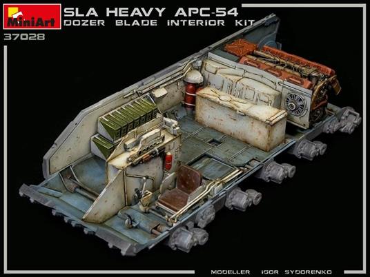 Sla Apc T-54 W/Dozer Blade. Interior Kit Scala 1/35 (MA37028) - 6