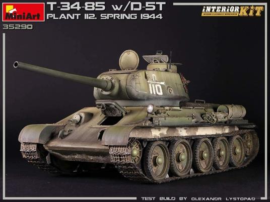 T-34/85 W/D-5t. Plant 112. Spring 1944. Interior Kit Scala 1/35 (MA35290)