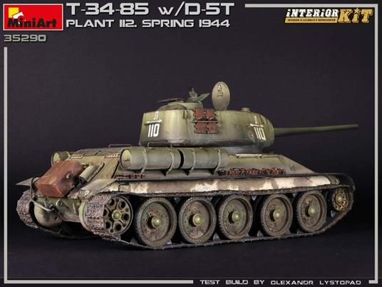 T-34/85 W/D-5t. Plant 112. Spring 1944. Interior Kit Scala 1/35 (MA35290) - 2
