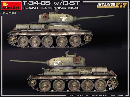 T-34/85 W/D-5t. Plant 112. Spring 1944. Interior Kit Scala 1/35 (MA35290) - 3