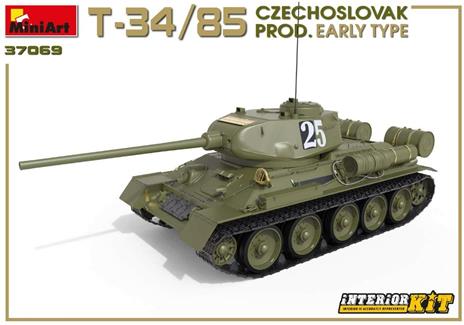 T-34/85 Czechoslovak Prod. Early Type. Interior Kit Scala 1/35 (MA37069) - 2