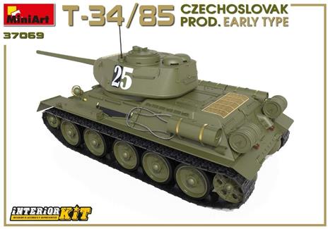 T-34/85 Czechoslovak Prod. Early Type. Interior Kit Scala 1/35 (MA37069) - 3