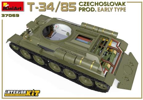 T-34/85 Czechoslovak Prod. Early Type. Interior Kit Scala 1/35 (MA37069) - 4