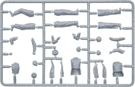 French Civilians 30-40s. Resin Heads Scala 1/35 (MA38037) - 3