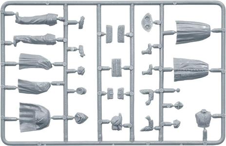 French Civilians 30-40s. Resin Heads Scala 1/35 (MA38037) - 4