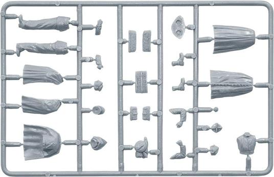 French Civilians 30-40s. Resin Heads Scala 1/35 (MA38037) - 4