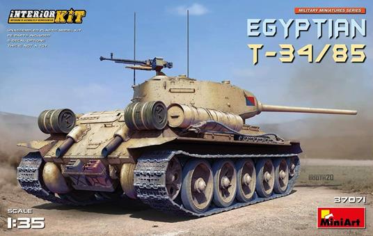 Egyptian T-34-85. Interior Kit Scala 1/35 (MA37071)