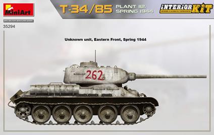 1/35 T-34-85 Plant 112. Spring 1944. Interior Kit