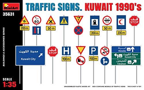 1/35 Traffic Signs. Kuwait 1990s