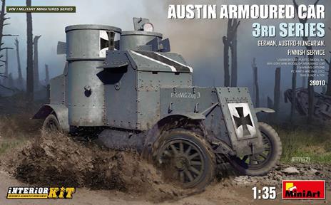 1/35 Austin Armoured Car 3rd Series: Ger. Aus-Hun. Fin. Service Inter. Kit - 2