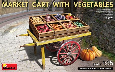 1/35 Market Cart with Vegetables - 2