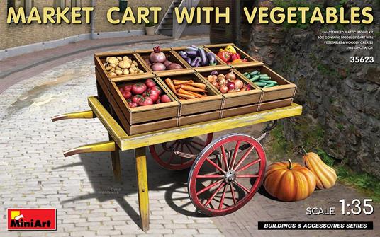 1/35 Market Cart with Vegetables - 2
