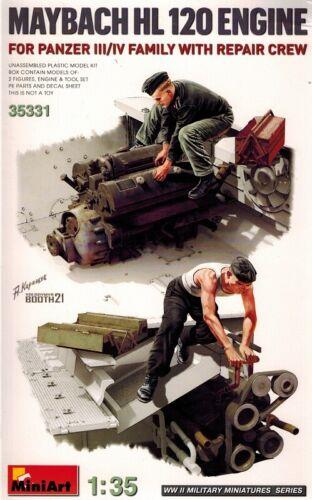 1/35 Maybach Hl 120 Engine W/Repair Crew (MA35331)
