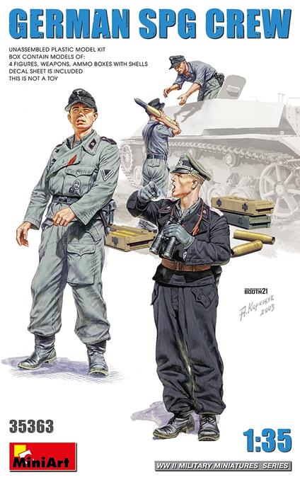 1/35 German SPG Crew (MA35363)