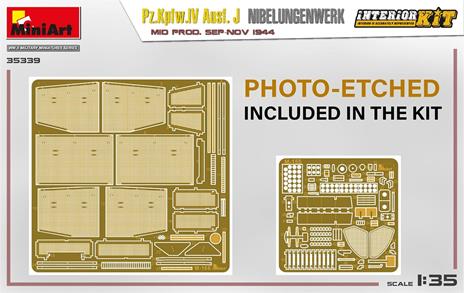1/35 Pz.Kpfw.IV Ausf. J Nibelungenwerk Mid Prod. Inter. Kit - 4