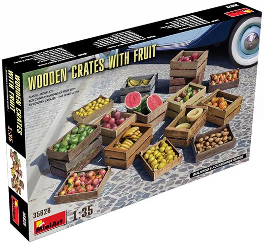 1/35 Wooden Crates With Fruit (MA35628)