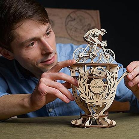 Ugears Automaton Cyclist - 3