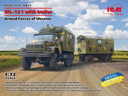 ZiL-131 Truck with trailer Armed Forces of Ukraine - 6