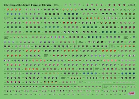 Infantry weapons and chevrons of the Armed Forces of Ukraine 100% - 6