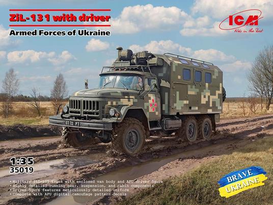 ZiL-131 of the Armed Forces of Ukraine with driver - 2