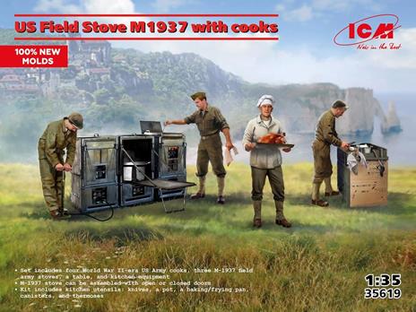 US Field Stove M1937 with cooks 100% - 6