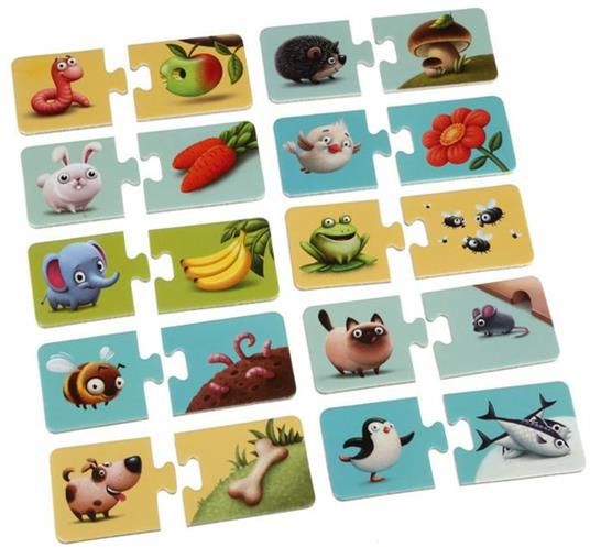 Puzzles "My food" - 2