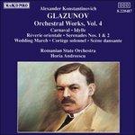 Carnaval,overture Op.45,idylle n.1,reverie n.2,serenata n.1, Marcia Nuziale Op.2 - CD Audio di Alexander Glazunov