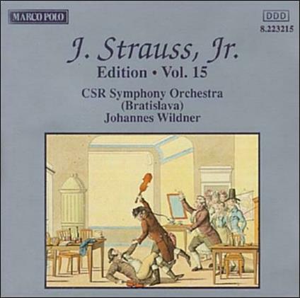 Johann Strauss Edition vol.15 - CD Audio di Johann Strauss