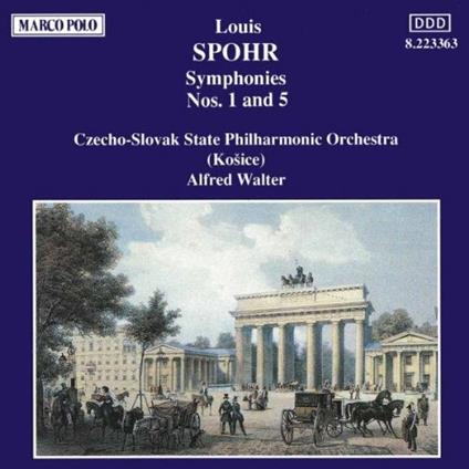Sinfonie n.1, n.5 - CD Audio di Louis Spohr