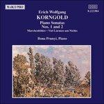 Sonata X Pf n.1 e n.2 Op.2, Marchenbilder Op.3, Aus der Musik Zu Viel Larmen um - CD Audio di Erich Wolfgang Korngold