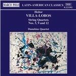 Quartetti per archi n.5, n.9, n.12 - CD Audio di Heitor Villa-Lobos