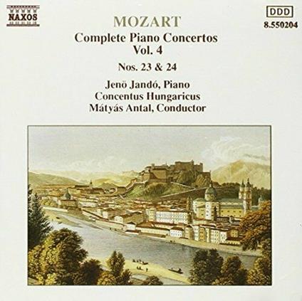 Concerti per pianoforte n.23, n.24 - CD Audio di Wolfgang Amadeus Mozart,Jeno Jandó