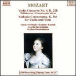 Concerto per violino n.4 - Sinfonia concertante - CD Audio di Wolfgang Amadeus Mozart,Capella Istropolitana,Takako Nishizaki,Stephen Gunzenhauser