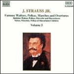Valzer - Polke - Marce - Ouvertures vol.5 - CD Audio di Johann Strauss