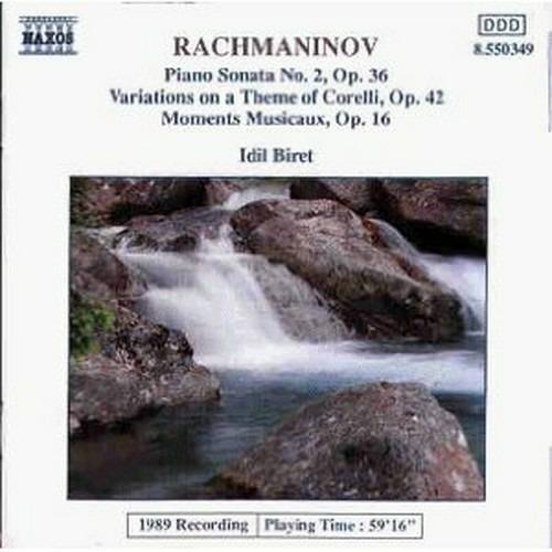 Sonata per pianoforte n.2 - Variazioni su un tema di Corelli - Momenti musicali - CD Audio di Sergei Rachmaninov,Idil Biret