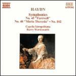 Sinfonie n.45, n.48, n.102 - CD Audio di Franz Joseph Haydn